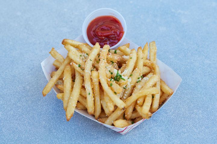 Parmesan truffle fries